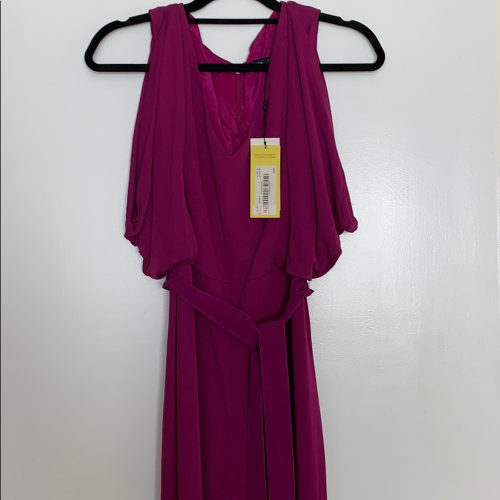 Karen Mullen fuchsia jumpsuit
